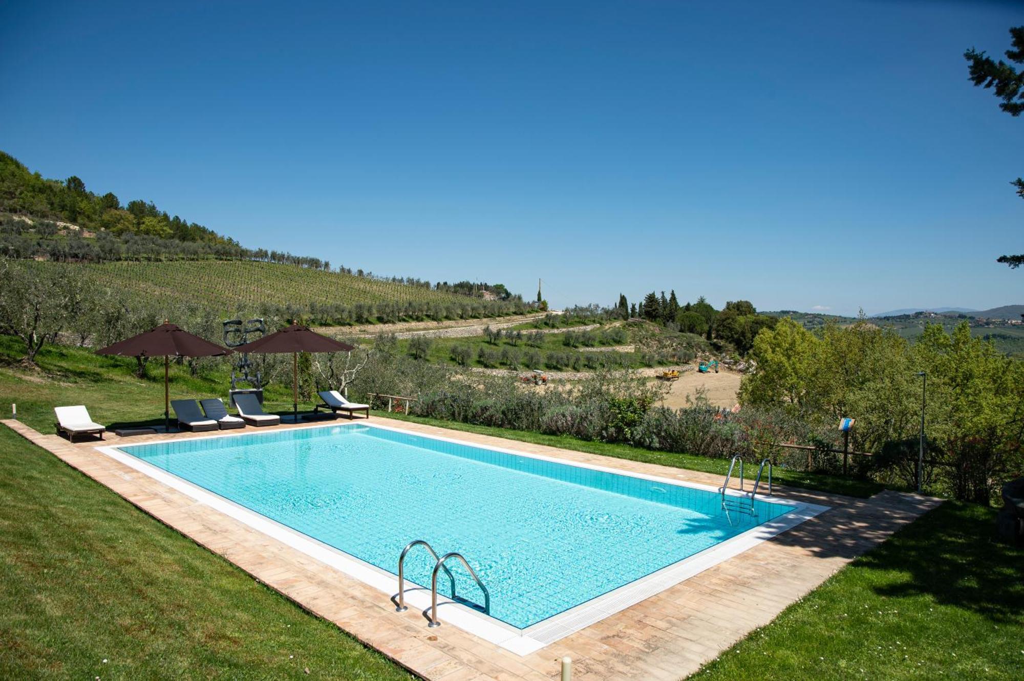 Nittardi Villa Castellina in Chianti Exterior foto