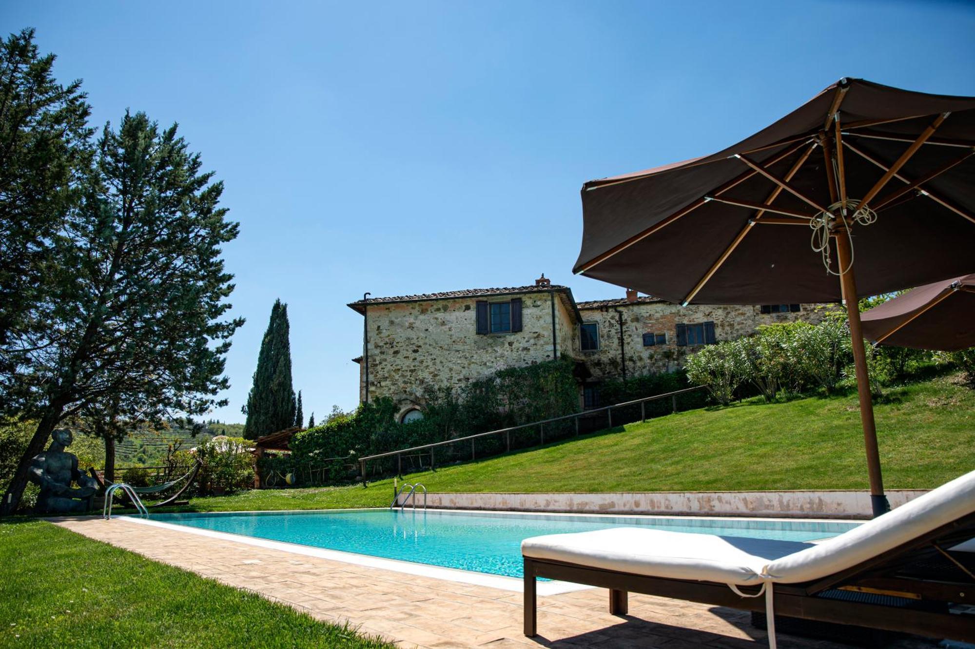 Nittardi Villa Castellina in Chianti Exterior foto